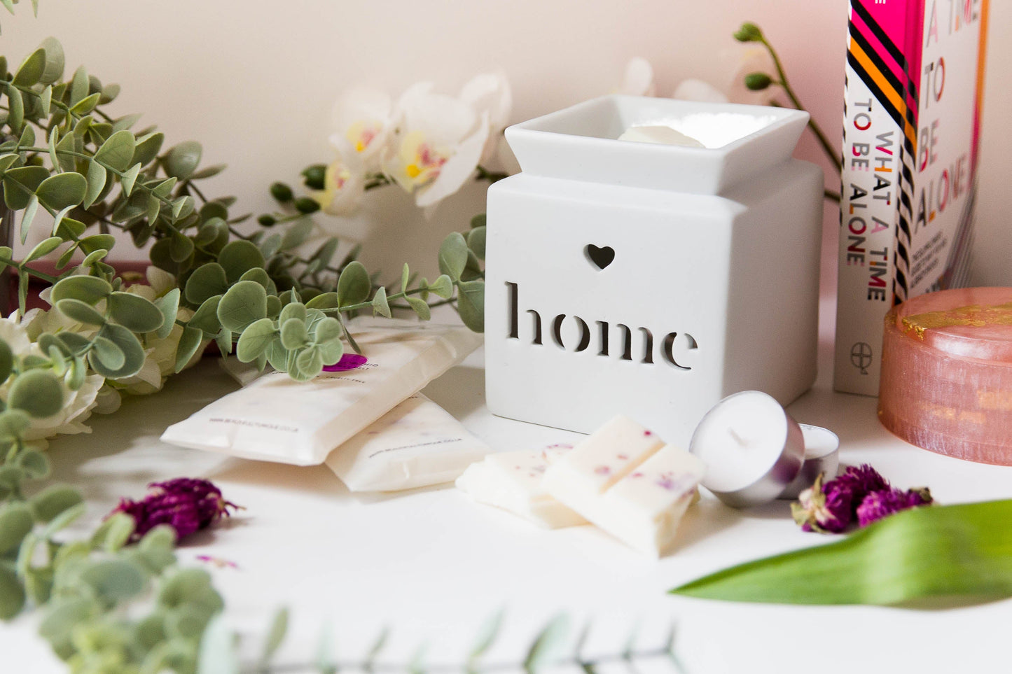 Home Warmer & Botanical Wax Melts Set